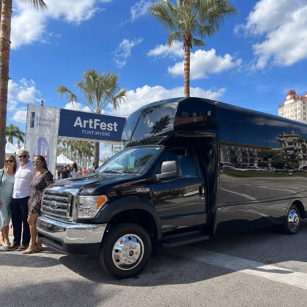 Rent a Bus to ArtFest Fort Myers