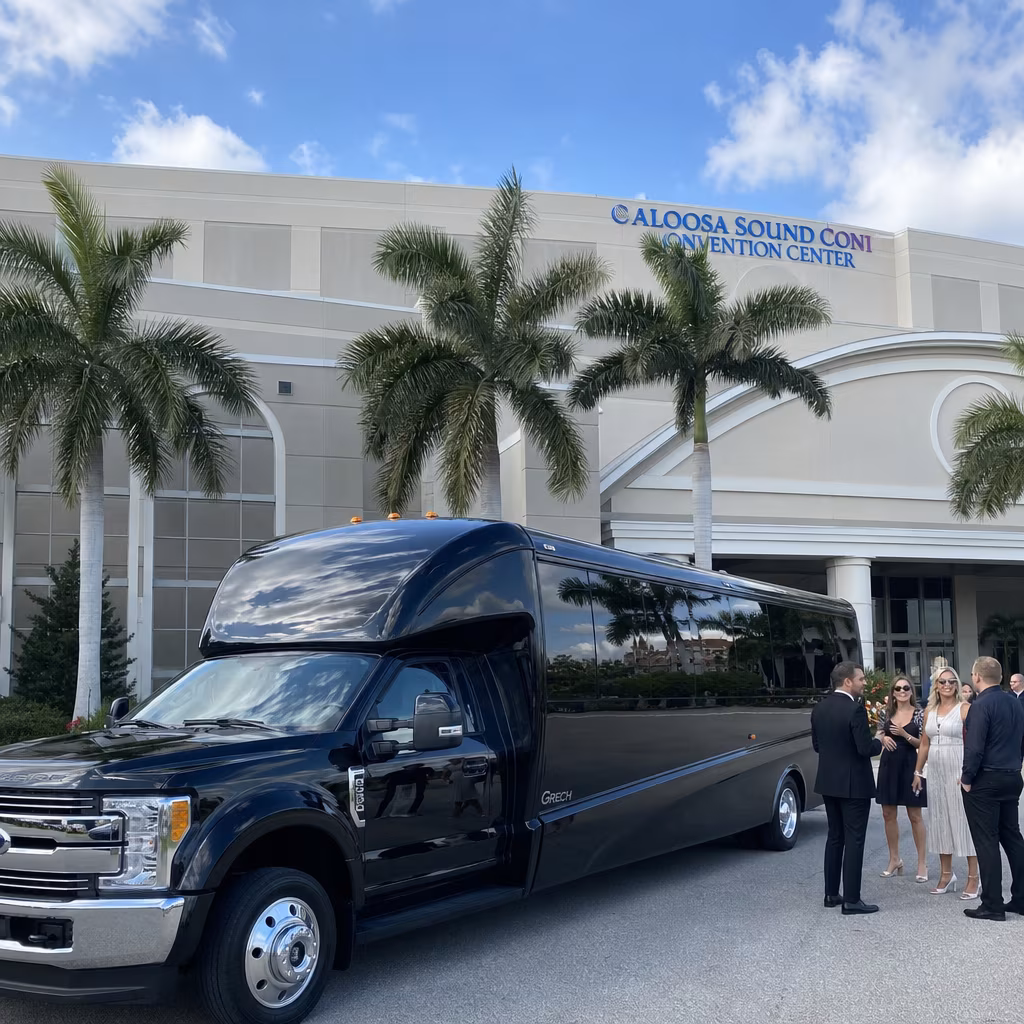 Rent a Bus to Caloosa Sound Convention Center