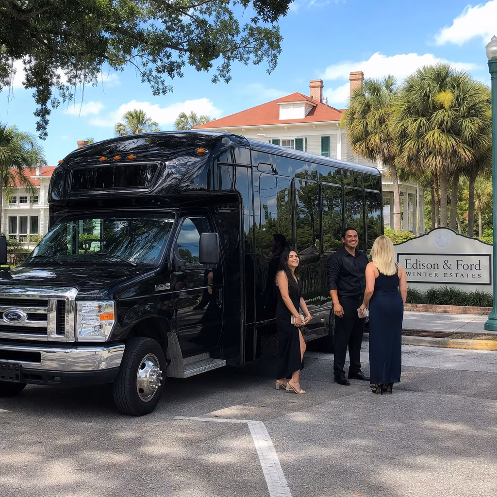 Rent a Bus to Edison and Ford Winter Estates