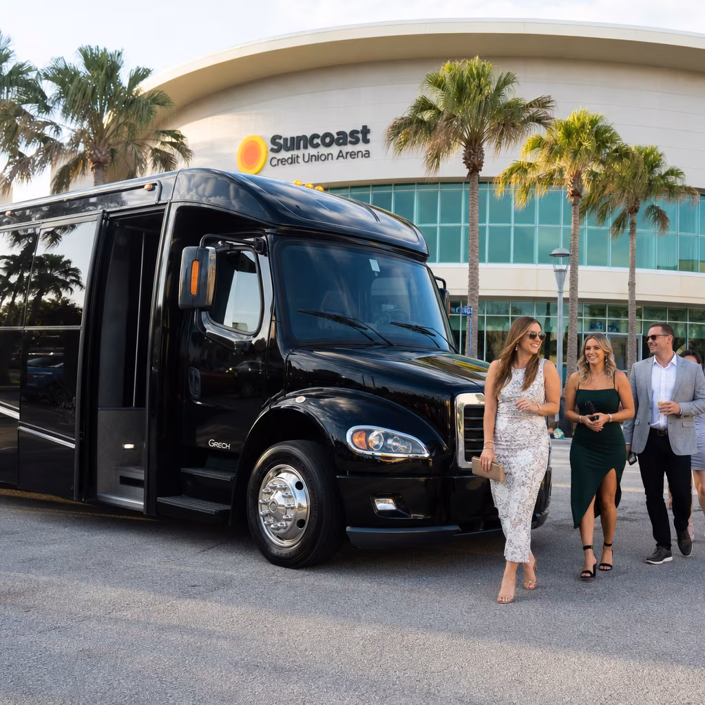 Rent a Bus to Suncoast Credit Union Arena