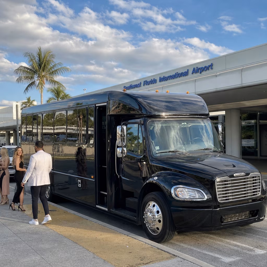 Rent a Bus to Southwest Florida International Airport (RSW)
