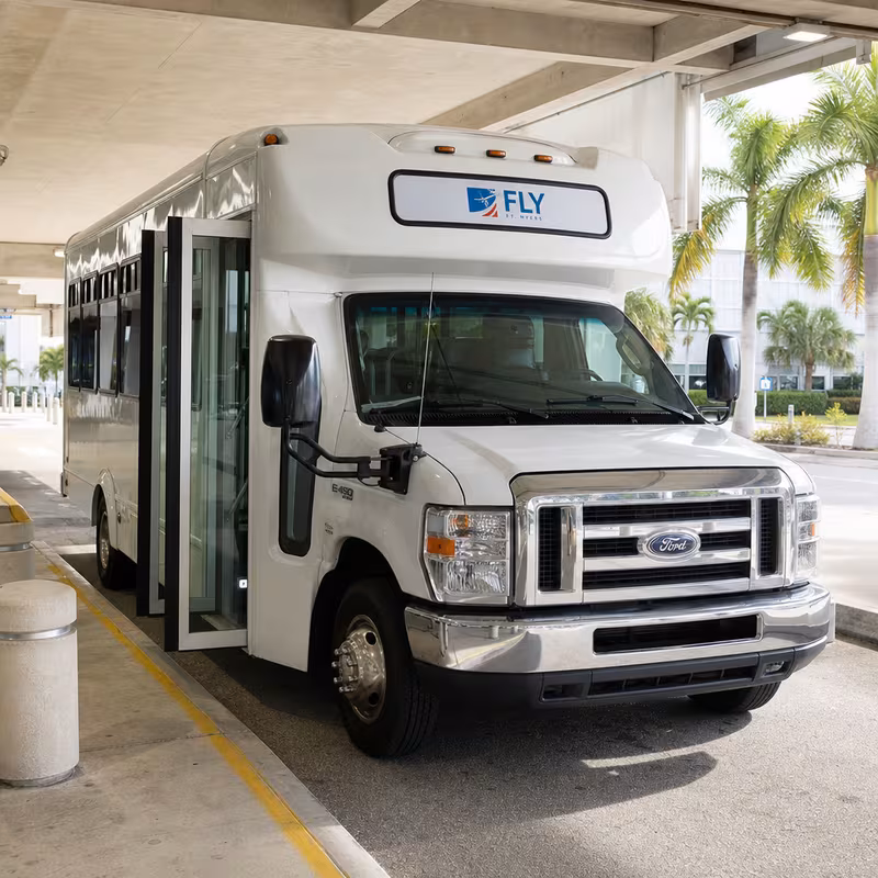 Fort Myers Airport Transportation fleet vehicle