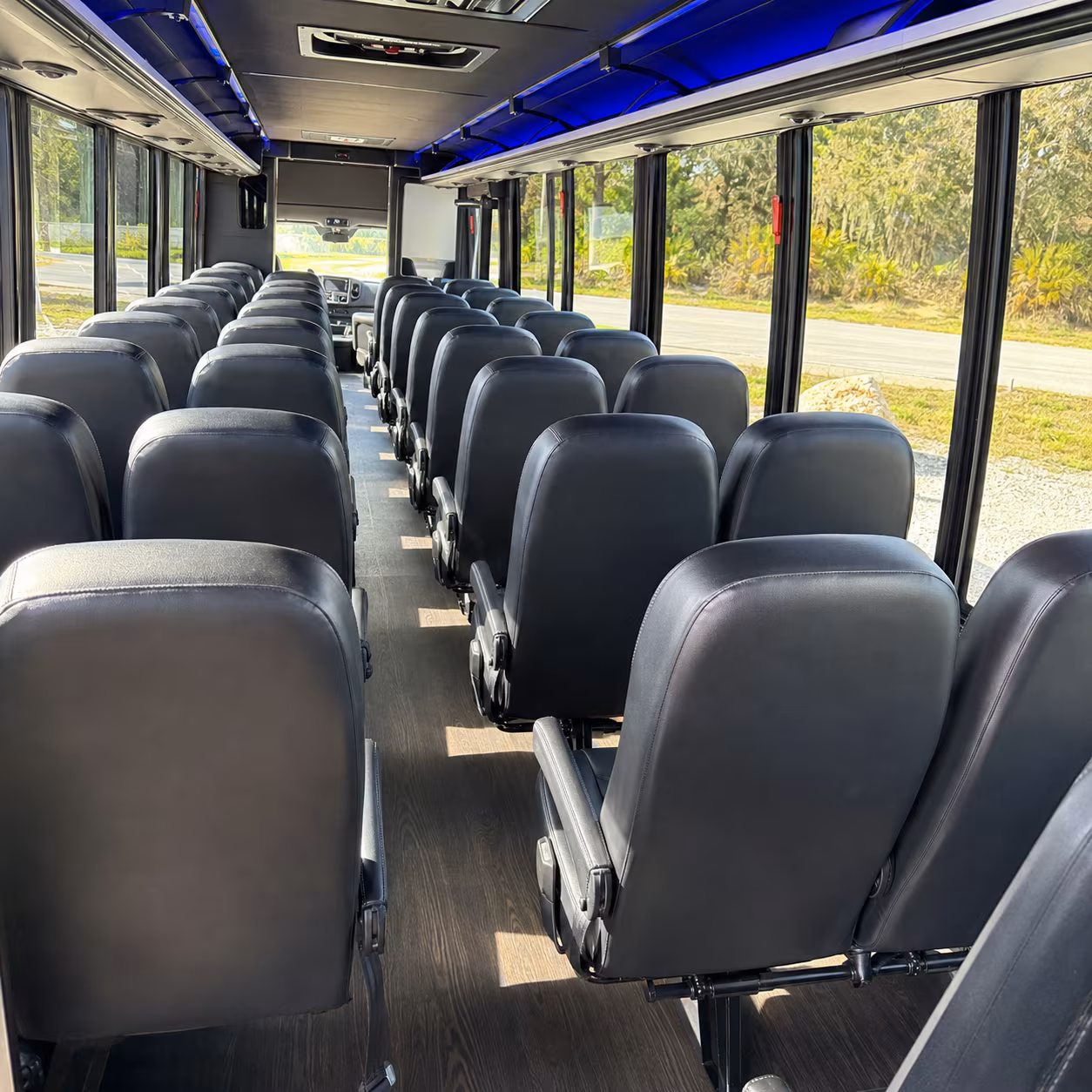 Fort Myers Airport Shuttle & Transportation party bus exterior