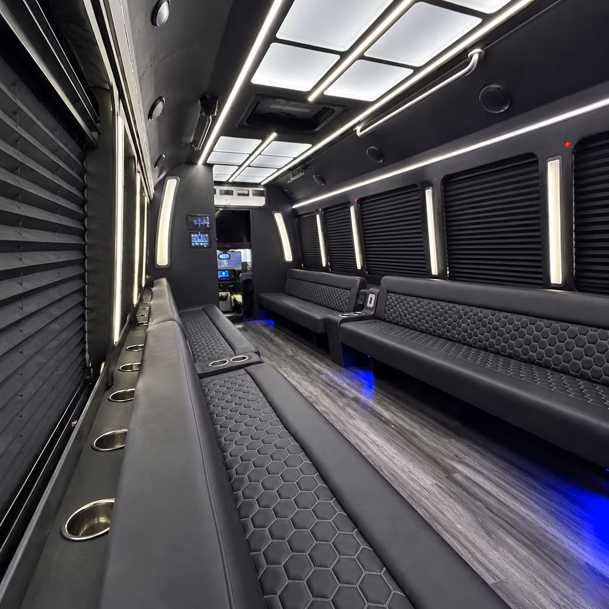 Fort Myers Bachelor & Bachelorette Transportation party bus exterior