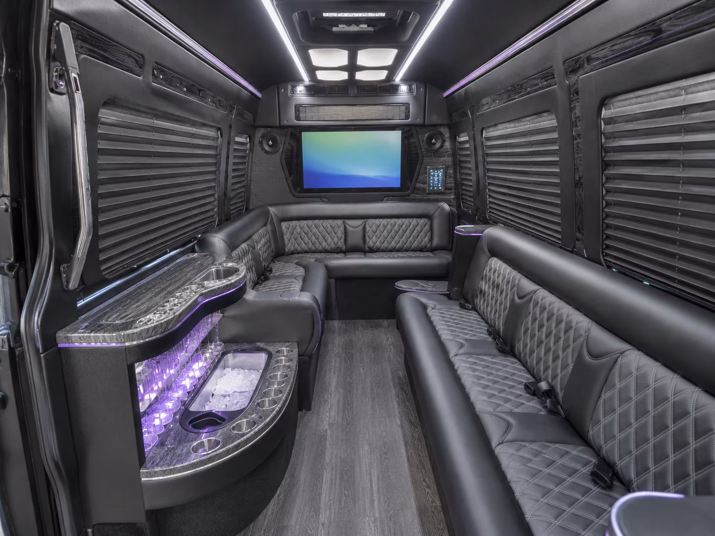 Fort Myers Corporate Transportation onboard seating