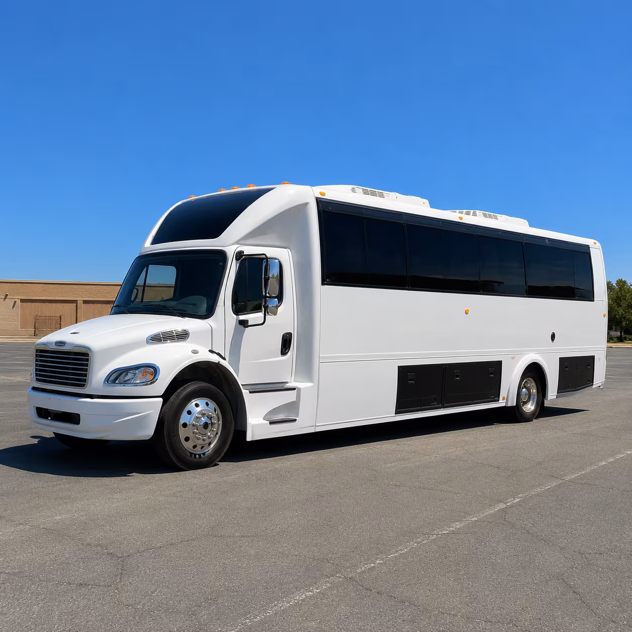 Fort Myers Private Event Transportation party bus exterior