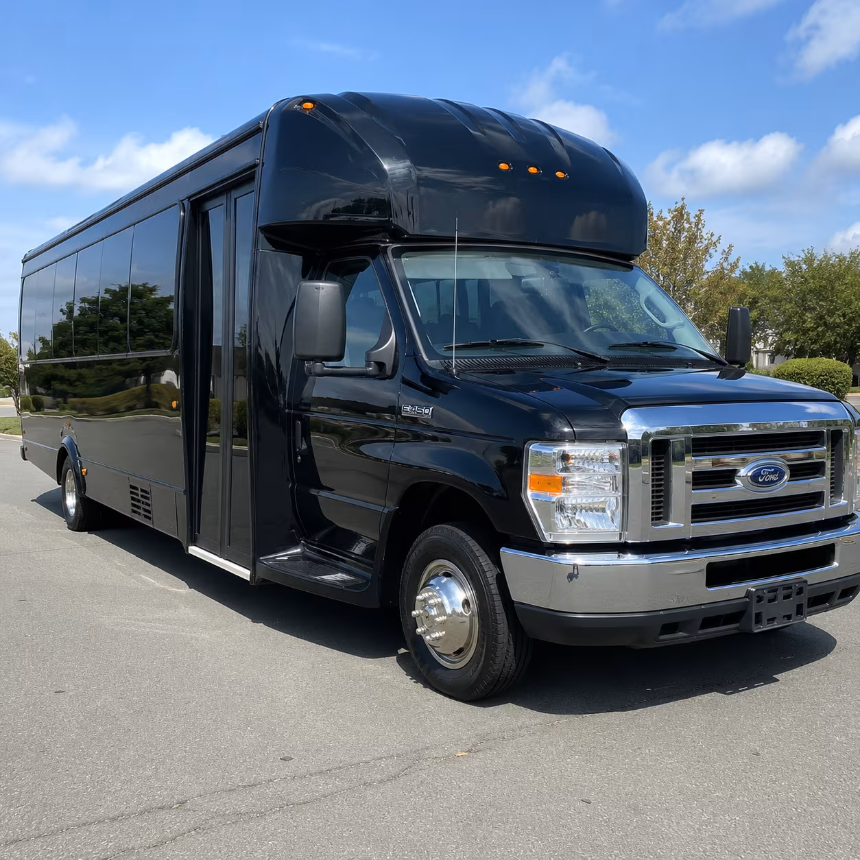 Fort Myers Private Event Transportation party bus interior