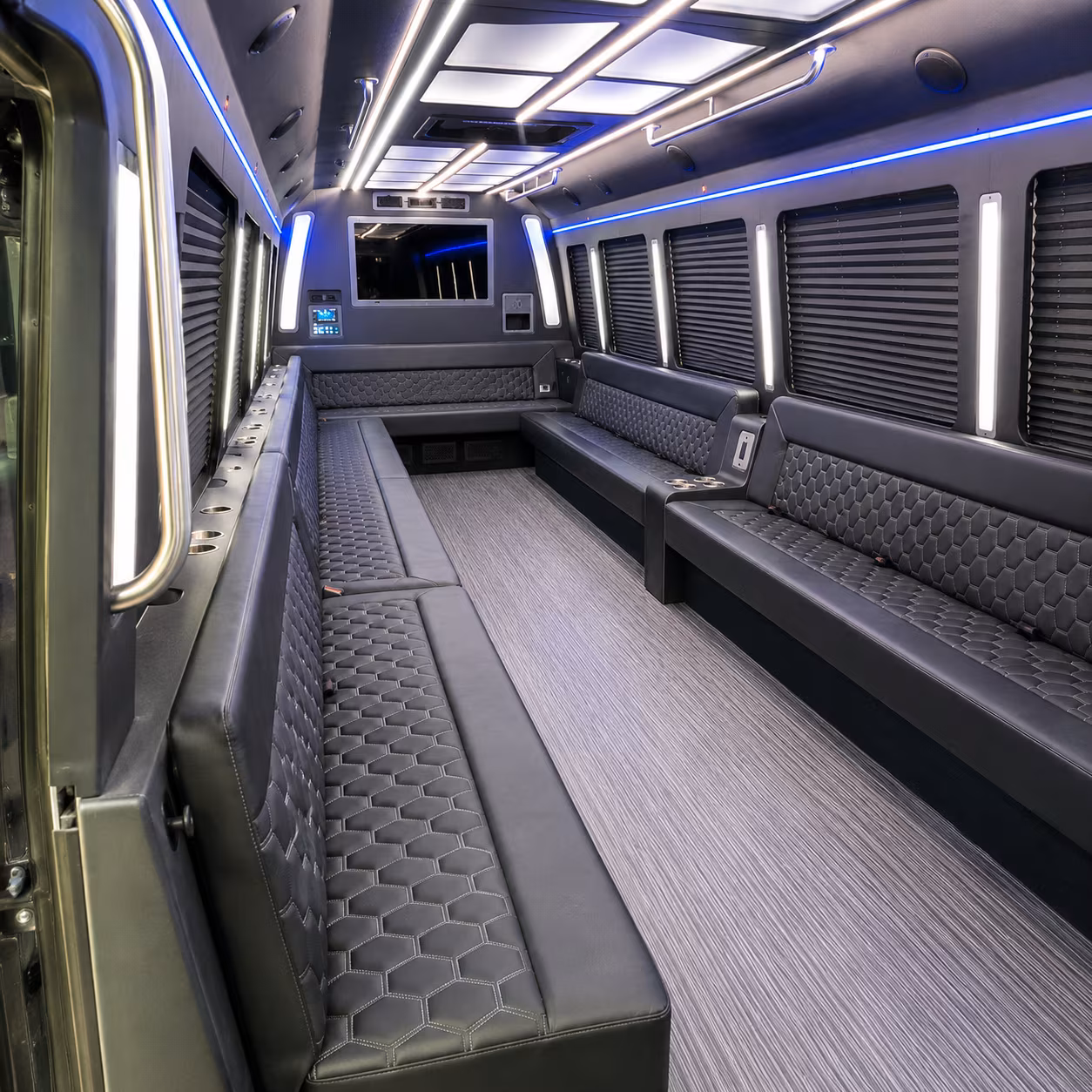 Fort Myers Prom & Homecoming Transportation onboard seating