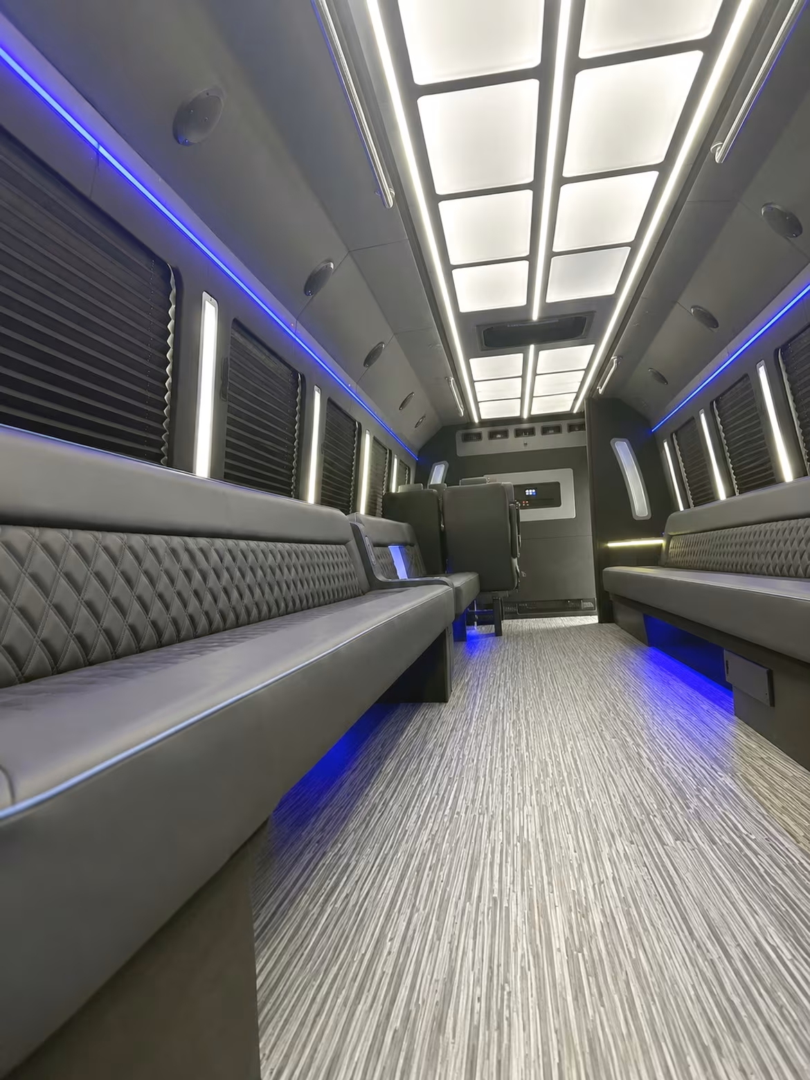 Fort Myers Prom & Homecoming Transportation party bus interior