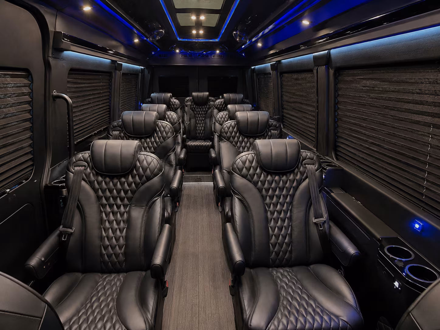 Fort Myers School Event Transportation party bus exterior