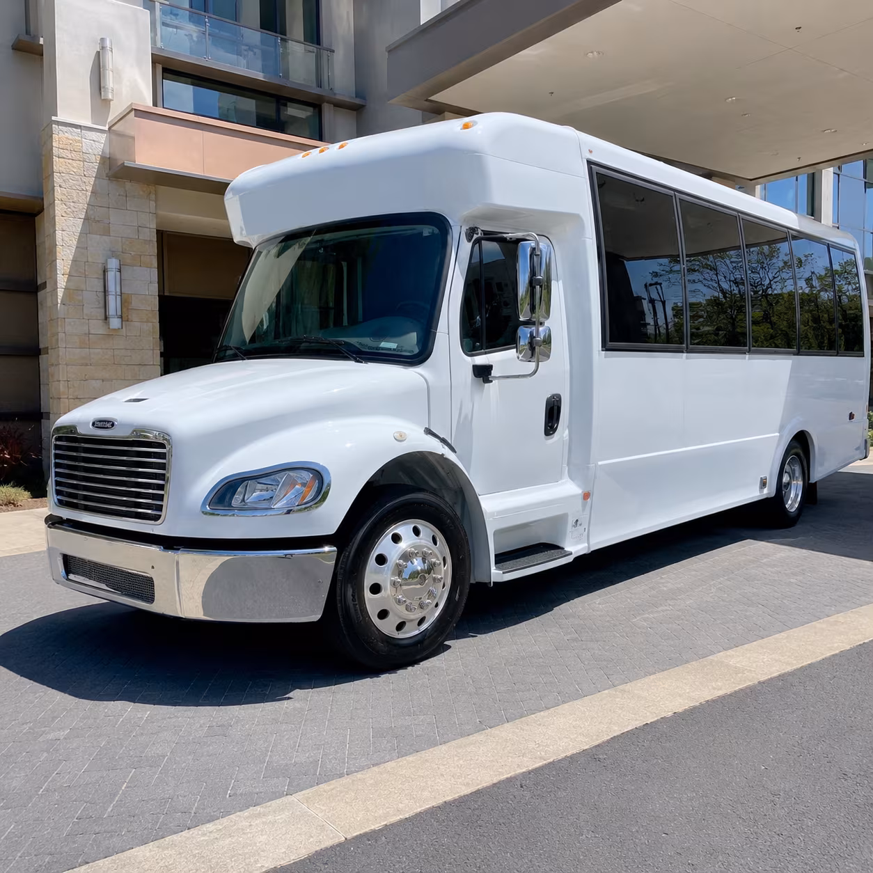 Fort Myers School Event Transportation party bus exterior