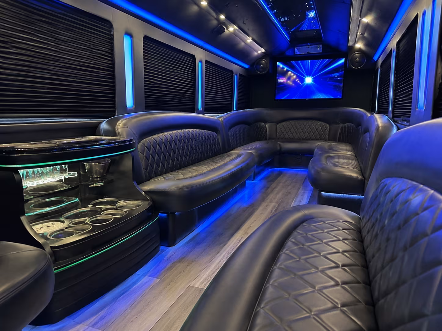 Fort Myers Sporting Event Transportation onboard seating