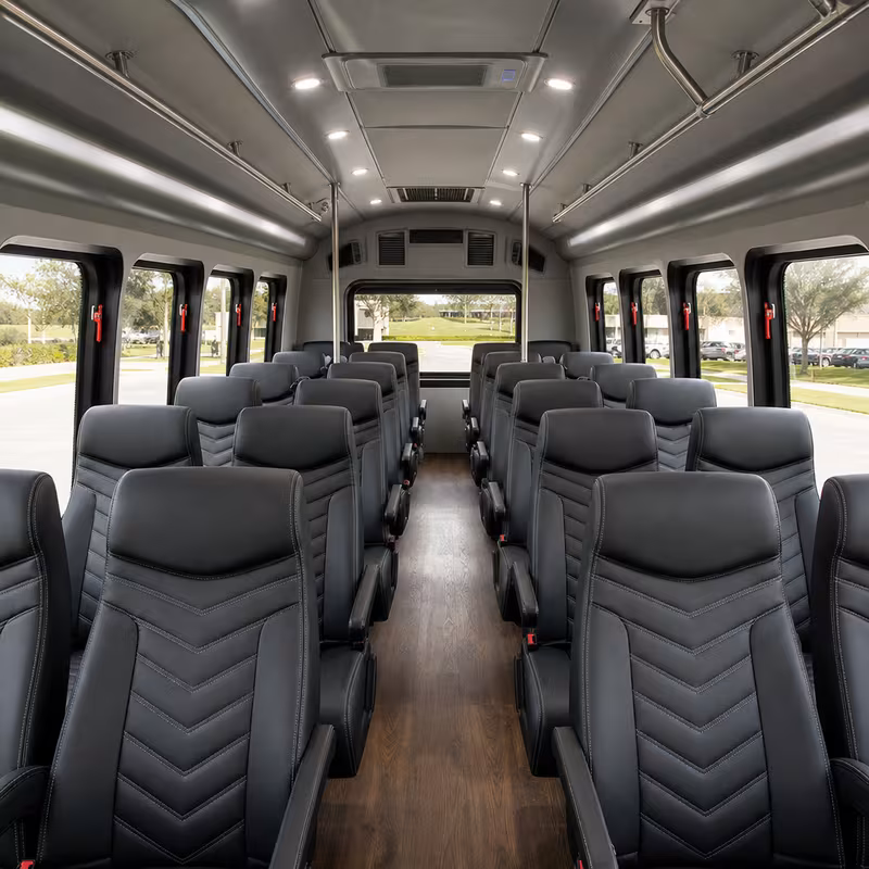 minibus interior