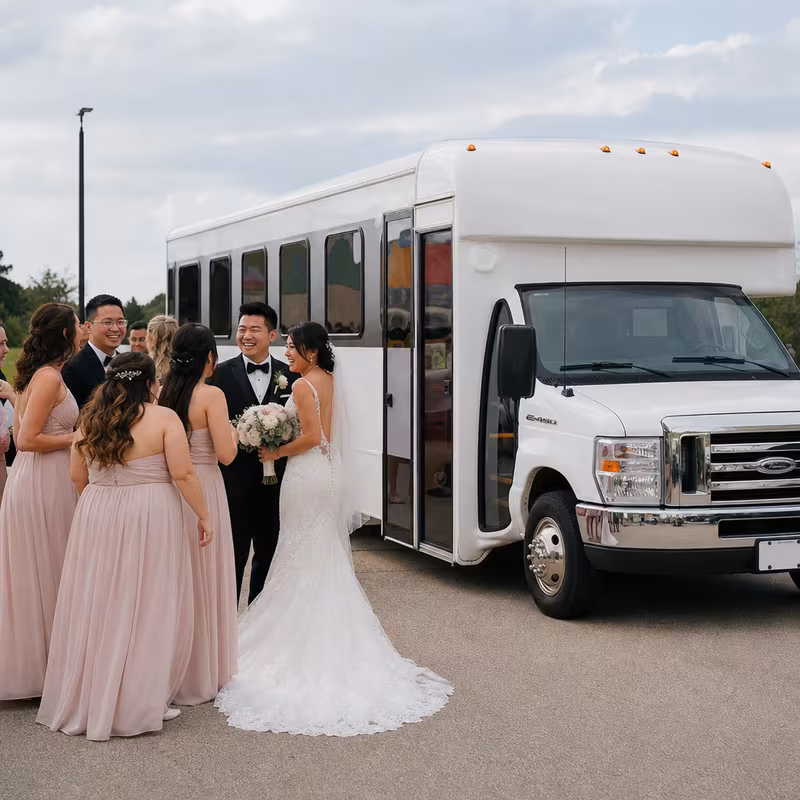 Fort Myers Wedding Transportation fleet vehicle